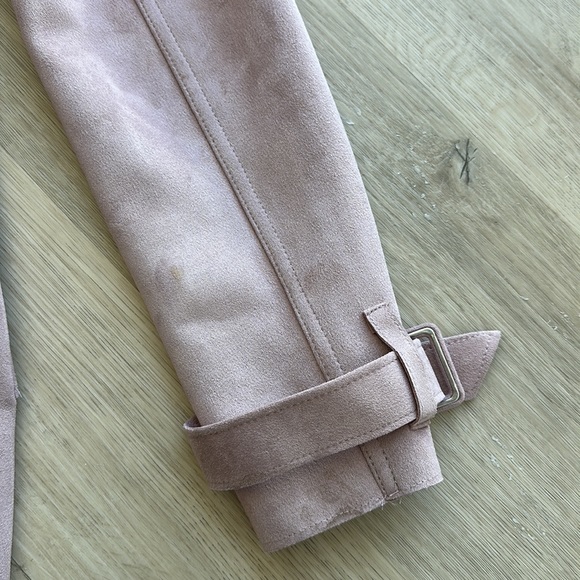 Zara Faux Suede Coat - Picture 4 of 4